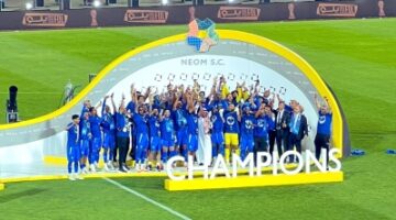 العبيدي يتوج نيوم بـ”كأس” دوري يلو