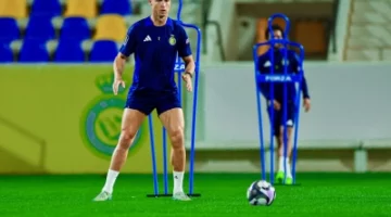 رونالدو يعود لتدريبات النصر | أخبار 24