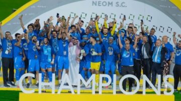تتويج نيوم بلقب دوري يلو