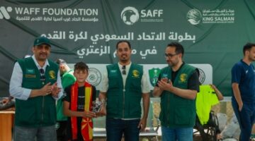 القادسية يرسم البهجة في مخيم الزعتري في الأردن