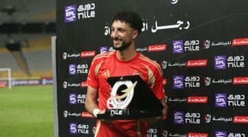 وسام أبو علي رجل مباراة الأهلي والمصري البورسعيدي في الدوري الممتاز – الجريدة