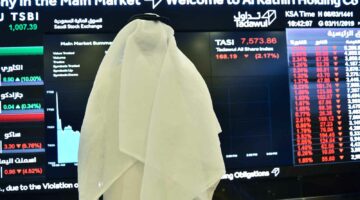 مؤشر تاسي يقفز أعلى 11400 نقطة وسط تفاؤل إزاء محادثات التجارة الصينية