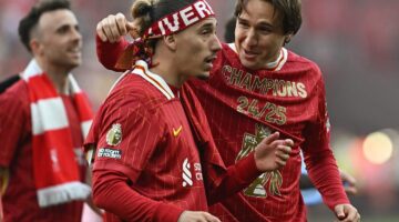 6 لاعبين لن يحصلوا على ميداليات في حفل تتويج ليفربول بالدوري الإنجليزي