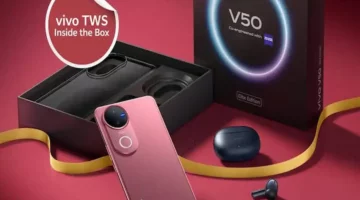 vivo تطلق V50 Elite Edition في الهند بباقة فاخرة تشمل سماعات TWS 3e
