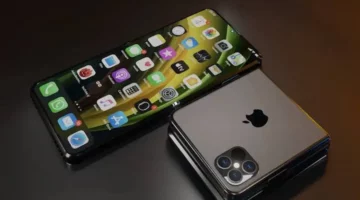 أبل تكشف عن iPhone Fold.. تصميم قابل للطي بكاميرا تحت الشاشة