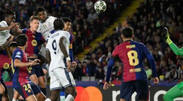 رجل مباراة برشلونة وإنتر ميلان في دوري أبطال أوروبا
