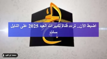 «استقبل العيد بقلب خاشع».. تردد قناة تكبيرات عيد الأضحى 2025 على نايل سات