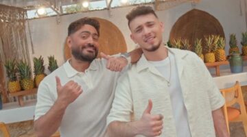 نجاح كبير لأغنية «ملكة جمال الكون» لتامر حسني مع النجم السوري الشامي