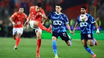 توقيت مباراة الأهلي وسيراميكا في الدوري والترددات التلفزيونية الناقلة لها
