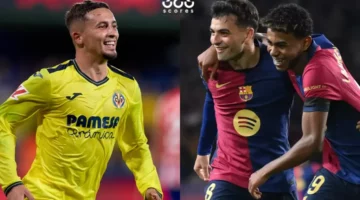 مباراة برشلونة في مواجهة فياريال اليوم في الدوري الإسباني: التوقيت والترددات التلفزيونية
