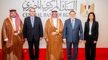 محافظ البنك المركزي يلتقي أمين المجلس التنسيقي المصري السعودي لبحث التعاون المشترك