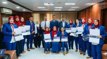 مدير التعليم في سوهاج يقدّم التكريم لفريق مركز التكنولوجيا التعليمية