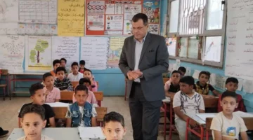 وكيل وزارة التعليم في دمياط يزور امتحانات المدارس الحدودية مع الدقهلية