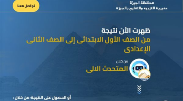 ظهرت الآن.. رابط وخطوات الحصول على نتيجة صفوف النقل في الجيزة 2025 من أولى ابتدائى حتى الثانى الإعدادى
