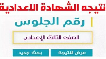 برقم الجلوس والرقم القومي.. نتيجة الإعدادية 2025 متاحة الآن عبر بوابة التعليم الأساسي