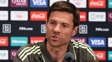 تشابي ألونسو يوضح موقف مبابي وثنائي ريال مدريد المصاب من مواجهة الهلال