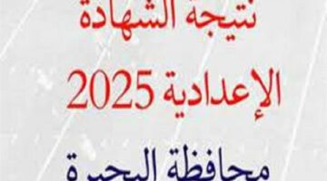 نتيجه الشهاده الاعداديه الصف الثالث محافظة البحيرة برقم الجلوس.. الرابط وخطوات الاستعلام