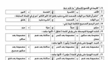 الثانوية العامة 2025.. 250 سؤالا متوقع في النحو بالاجابات لن يخرج عنها الامتحان