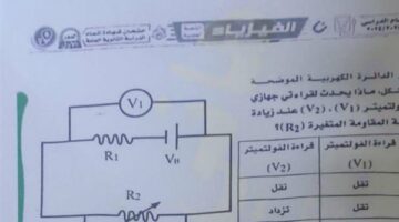 ننشر نموذج الاجابة الرسمي في امتحان الفيزياء لـ الثانوية العامة 2025