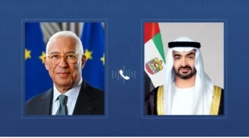 محمد بن زايد ورئيس المجلس الأوروبي يناقشان عبر الهاتف تعزيز العلاقات والتطورات الإقليمية.