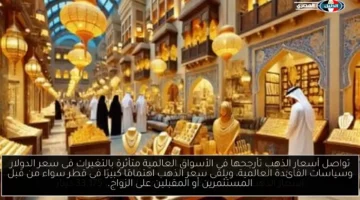تواصل أسعار الذهب تأرجحها فى الأسواق العالمية متأثرة بالتغيرات فى سعر الدولار وسياسات الفائدة العالمية، ويلقى سعر الذهب اهتمامًا كبيرًا فى قطر سواء من قبل المستثمرين أو المقبلين على الزواج.