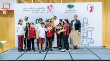‫ إسدال الستار على منافسات التعليم ما قبل الجامعي للشطرنج