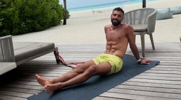 محمد صلاح يستمتع بإجازته الصيفية ويشارك لحظاته مع الجمهور