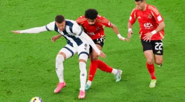 لاعب باتشوكا: الأهلي يلعب على أعلى مستوى