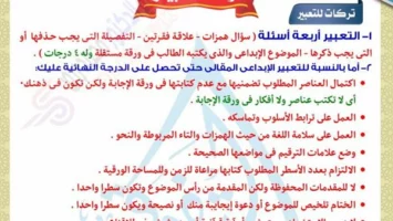 الثانوية العامة 2025.. أبرز تريكات التعبير والقراءة.. مش هتقدر تفوتها