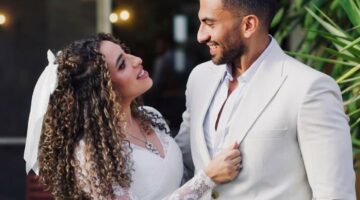 قبل زفافها اليوم.. هذا ما قالته منة عدلي القيعي عن عريسها يوسف حشيش