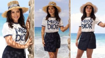 #شرطة_الموضة: جومانا مراد بإطلالة كاملة من Dior في جلسة تصوير على شاطئ البحر | ألبوم