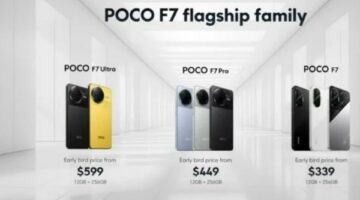 مواصفات Poco F7.. أداء مذهل بمعالج Snapdragon 8s Gen 4