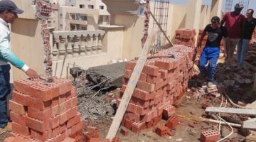 جهاز القاهرة الجديدة يكثف الحملات اليومية لإزالة مخالفات البناء خلال إجازة العيد