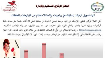 انتهاء تسجيل الرغبات بمسابقة معلم رياضيات