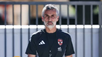 من قلب أمريكا.. مدرب الأهلي يدعم فلسطين |شاهد