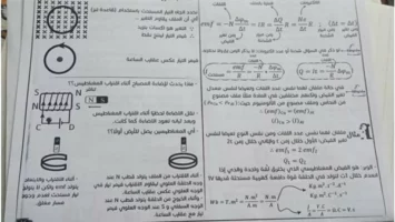 الثانوية العامة 2025.. أبرز مسائل الفصل الثالث في الفيزياء