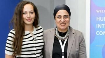 طالبة بالجامعة الألمانية الدولية تصمم الهوية البصرية لمؤتمر دولي عن المرأة في العلوم والاستدامة