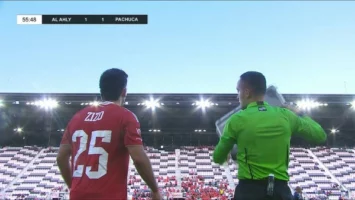 زيزو يظهر لأول مرة بقميص الأهلي أمام باتشوكا