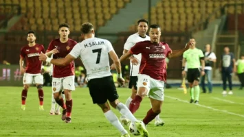 فخري لاكاي يضيف الهدف الثاني لـ سيراميكا كليوباترا أمام البنك في نهائي كأس العاصمة