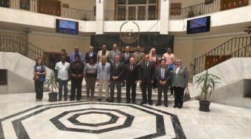 وفد الاتحاد الإفريقي يزور جامعات مصر استعدادا لدورة الألعاب الأفريقية الجامعية