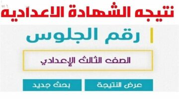 استعلم الآن عن رابط نتيجة الصف الثالث الإعدادي الاسكندرية 2025