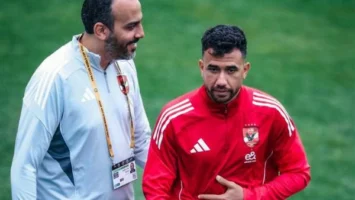 شاهد.. أول ظهور لـ تريزيجيه بعد عقوبة الأهلي القاسية