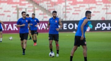 منتخب البحرين يختتم تحضيراته لمواجهة السعودية في تصفيات المونديال