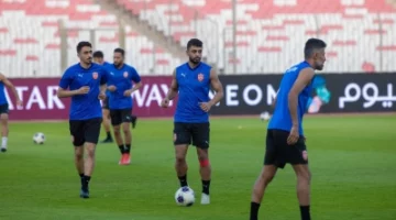 منتخب البحرين يختتم تحضيراته لمواجهة السعودية في تصفيات المونديال