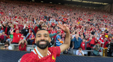 بعد التتويج بالدوري الإنجليزي.. أرقام تاريخية تزين موسم محمد صلاح مع ليفربول