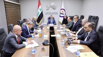 مجلس مفوضي هيأة الإعلام والاتصالات يؤكد على دعم المشاركة الانتخابية وحملات التوعية بترشيد المياه