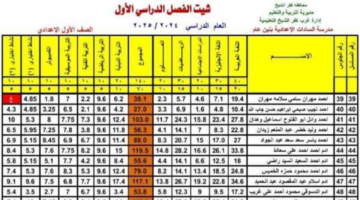 بوابة التعليم الاساسي 1 و2 .. رابط نتيجة الصف الاول والثاني الاعدادي بالاسم 2025 ترم ثاني