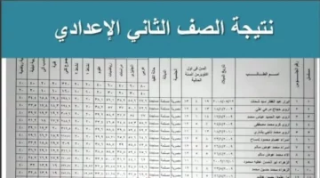 استعلم الأن.. بوابه التعليم الاساسي نتيجة الصف الأول الاعدادي 1 الترم الثاني 2025 بالاسم ورقم الجلوس eduserv.cairo.gov.eg