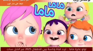 لولو عايزة ماما .. تردد قناة وناسة بيبي للاطفال 2025 عبر النايل سات
