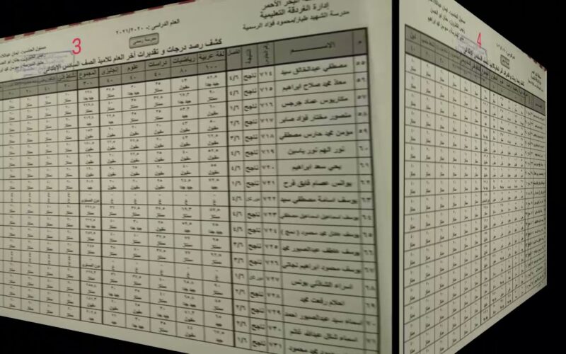 بوابة التعليم الاساسي نتيجه الصف السادس الابتدائي 6 الترم الثاني 2025 بالاسم ورقم الجلوس eduserv.cairo.gov.eg
